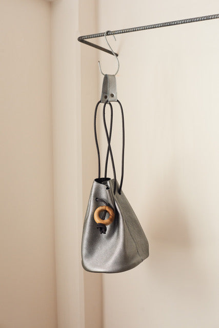 Bucket Bag - Silver