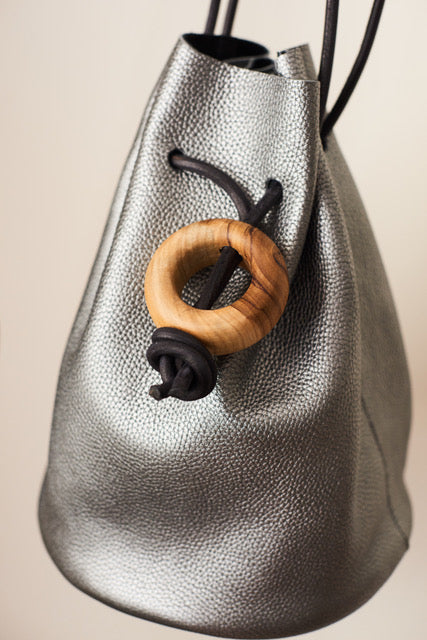 Bucket Bag - Silver