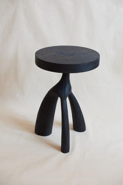 Side Table Tecolli - Yakisugi Finish
