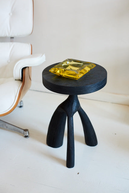 Side Table Tecolli - Yakisugi Finish
