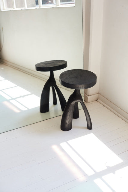 Side Table Tecolli - Yakisugi Finish
