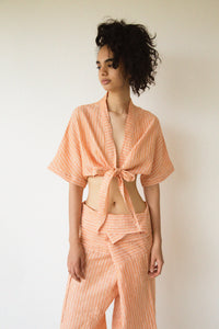 MANDARINA-Blouse Knot